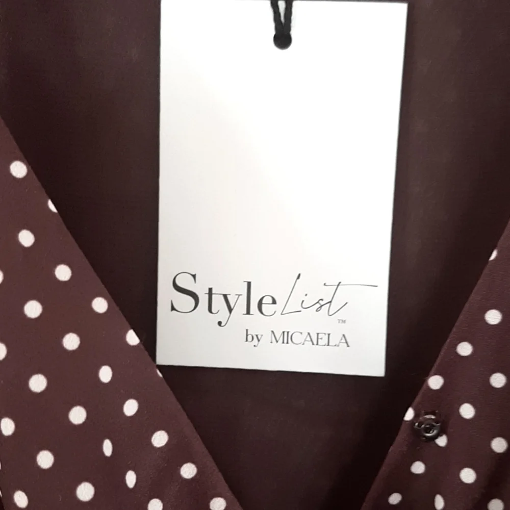 NWT Mulberry Dot Pattern Dress - Picture 4 of 10